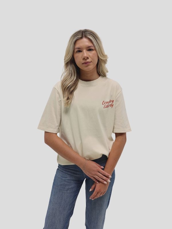 Country Liberty/Natural Outlaw Tee