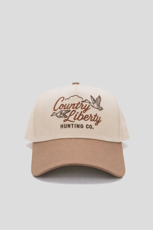 Country Liberty/Natural/Brown Duck Hunting Hat