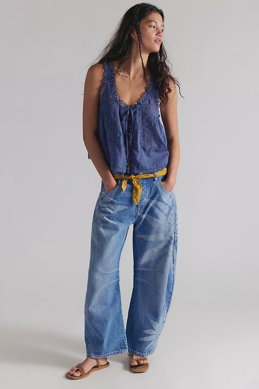 Free People/Goodluck Printed Barrel/Sun fade