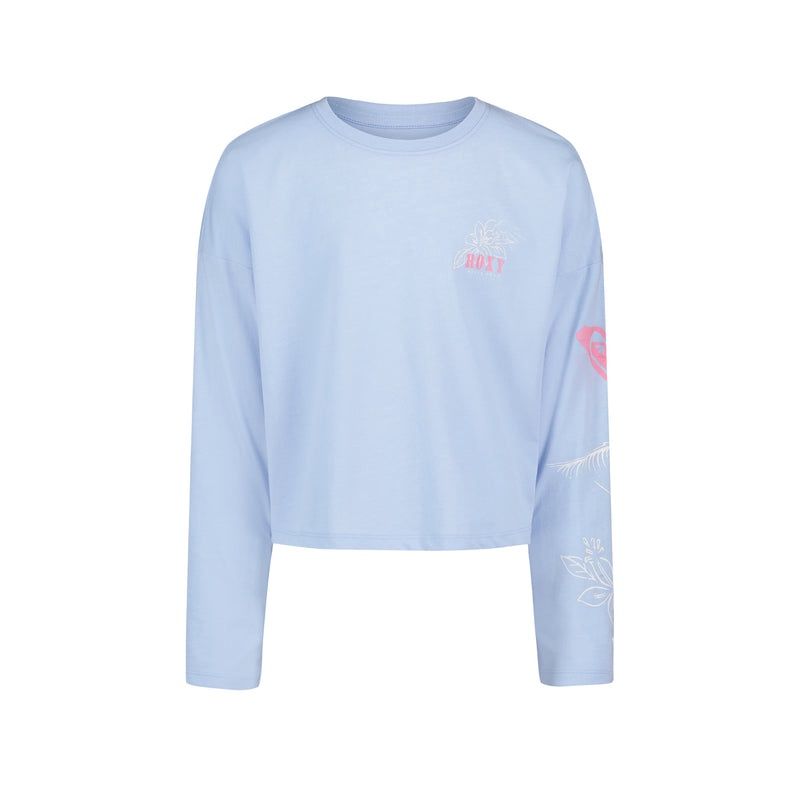 Roxy Girls Coastal Journey LS Tee / Windsurfer Heather