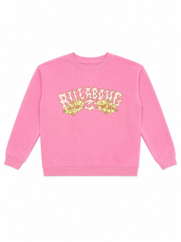 Billabong / Girls Making Waves Sweatshirt / Fuchsia Pink