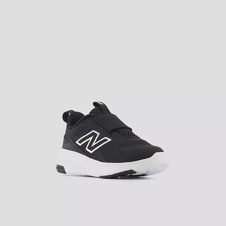 NB 468 Infant Shoe/BLK WHT