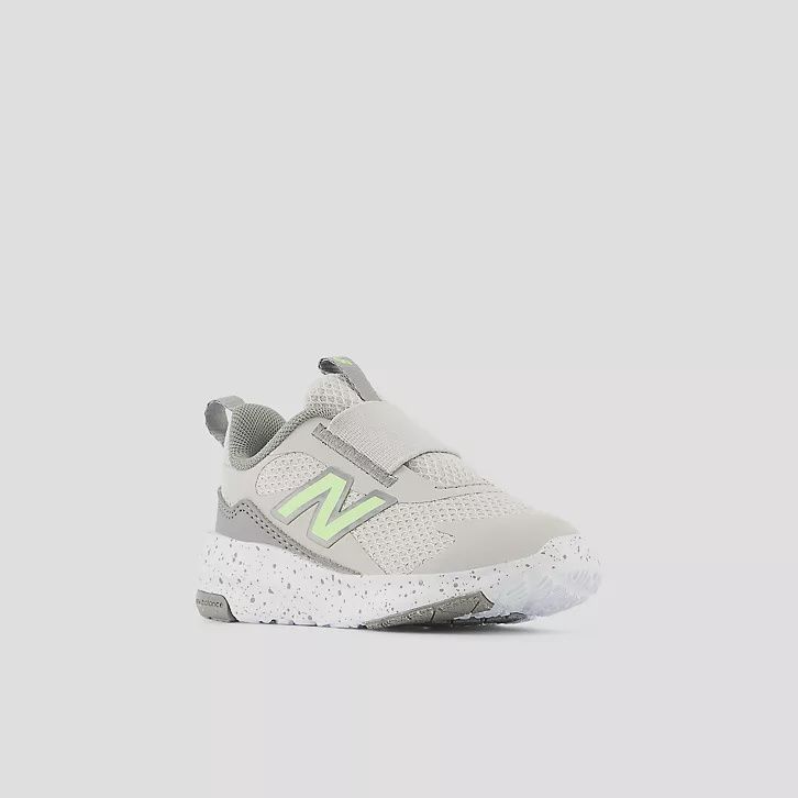 NB 468 infant shoe/GRY GRN