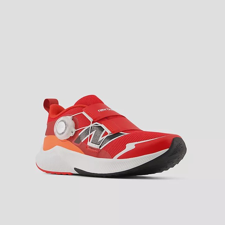NB Little Kids DynaSoft Reveal v4 BOA In Red Red