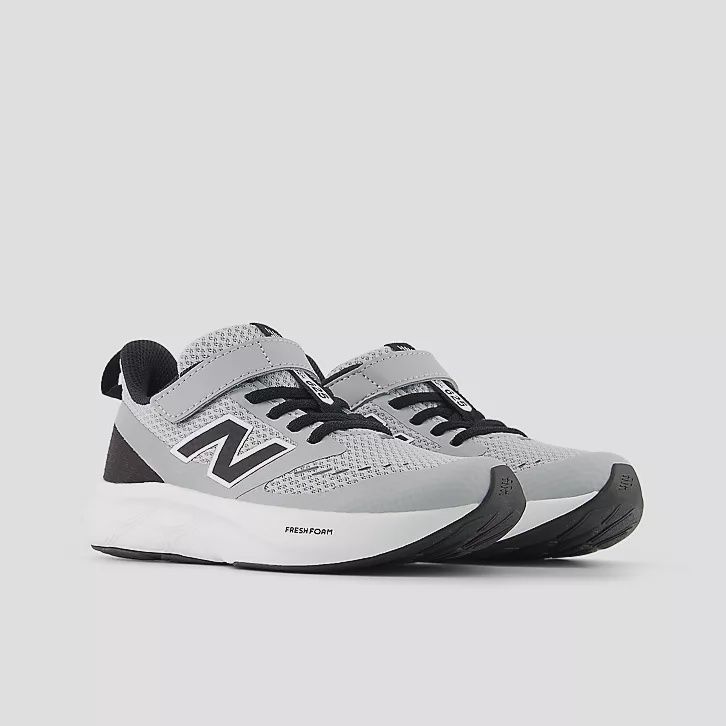 NB Little Kids 625 Hook &amp; Loop/Grey