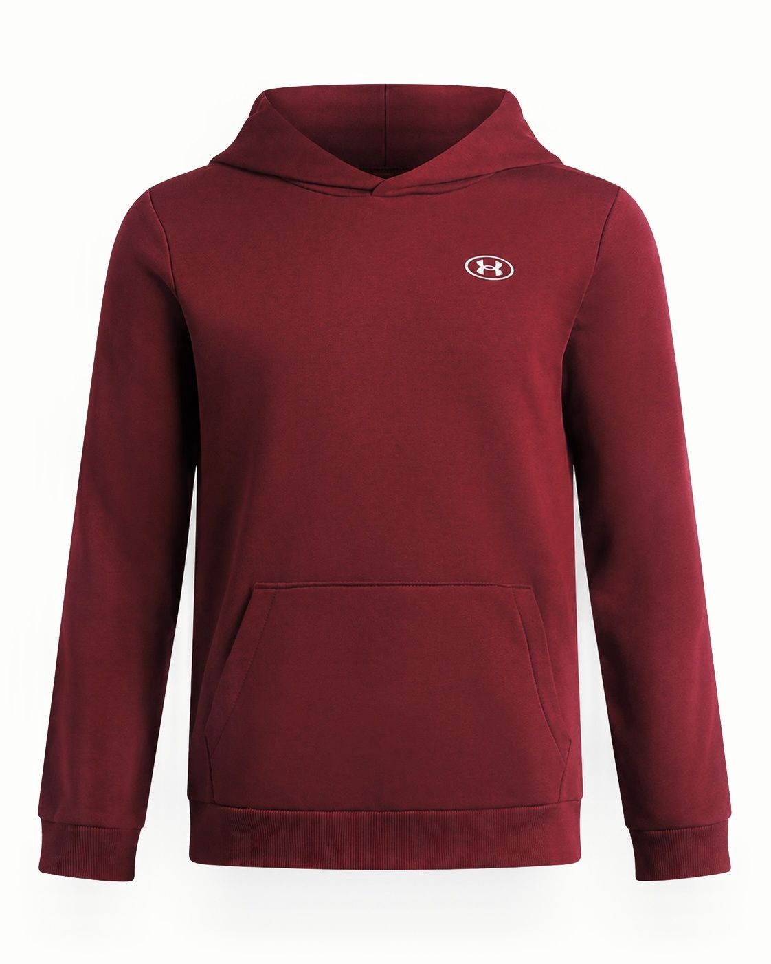 UA Boys Rival Fleece Hoodie / Cardinal Red