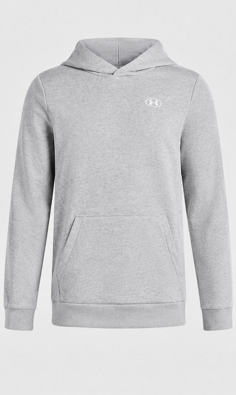 UA Boys Rival Fleece Hoodie / Grey