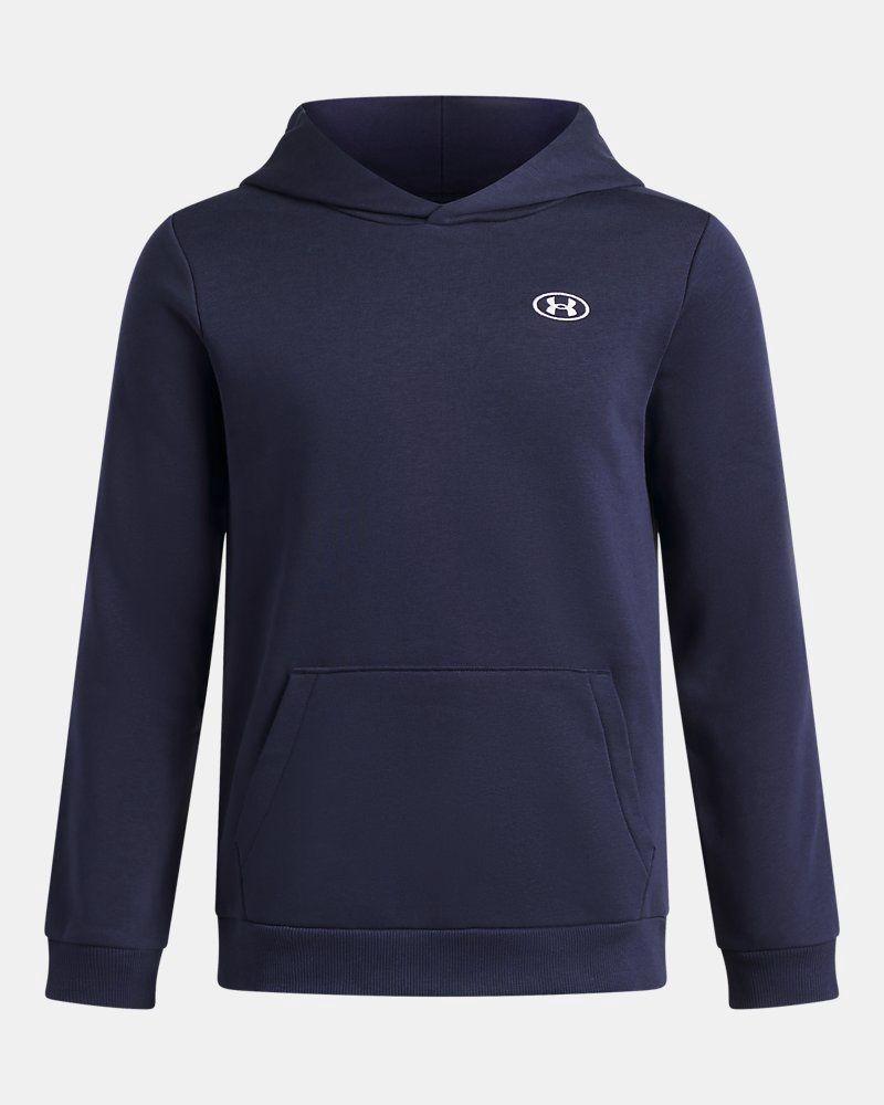 UA Boys Rival Fleece Hoodie / Navy