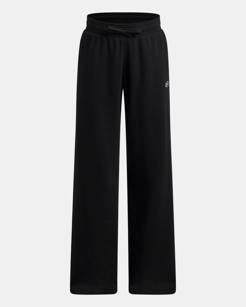 UA Girls Rival Fleece Pants / Black
