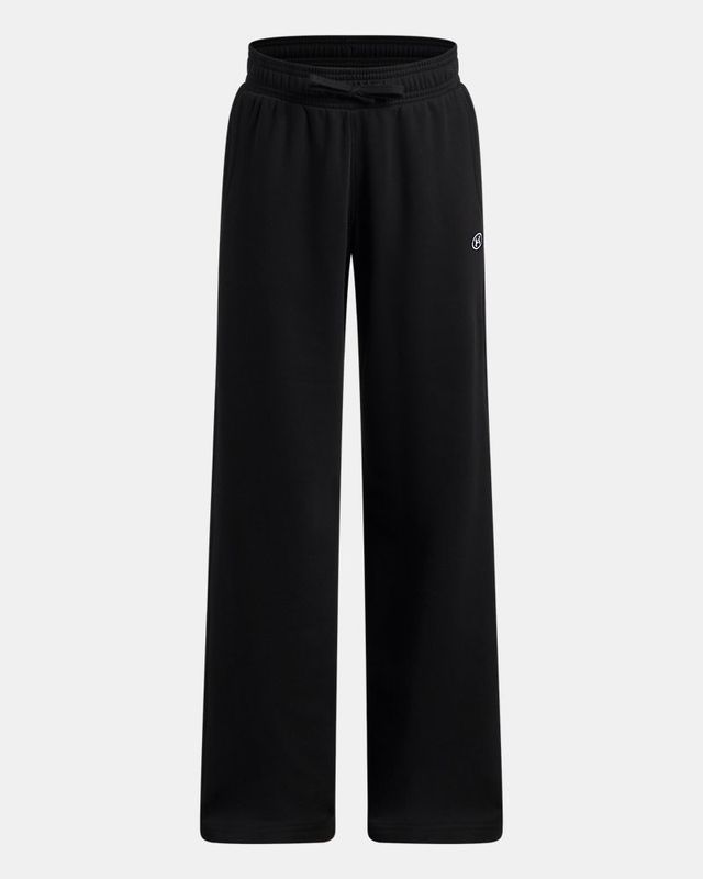 UA Girls Rival Fleece Pants / Black