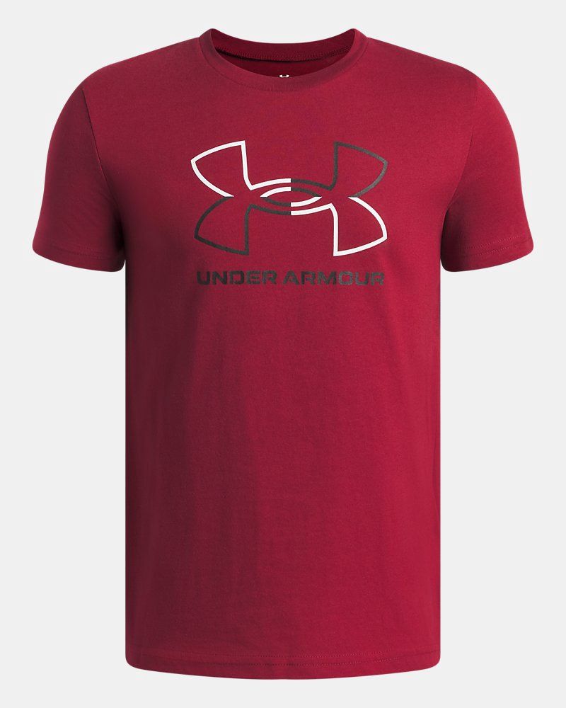 UA Boys GL Foundation Short Sleeve / Cardinal Red