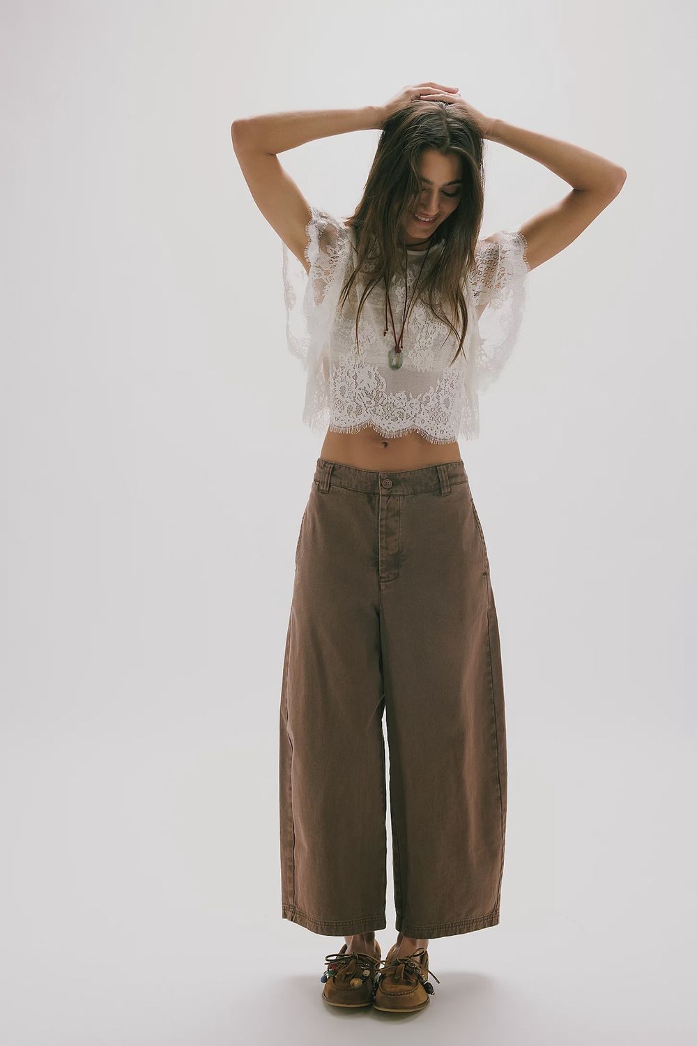 Free People / Laydown Chino / Brownie