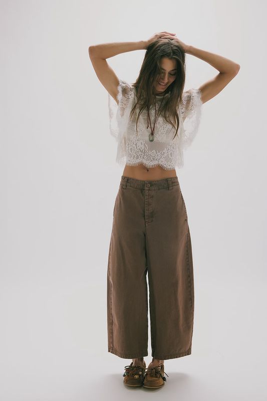 Free People / Laydown Chino / Brownie
