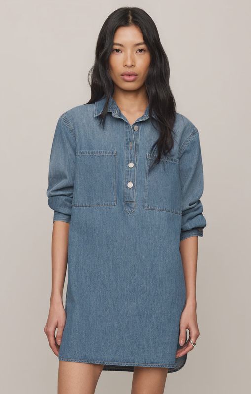 Z Supply/Lucie denim shirt dress/Drest Dreamstate
