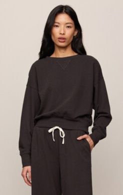 z supply/ clubhouse sweatshirt/ ash black