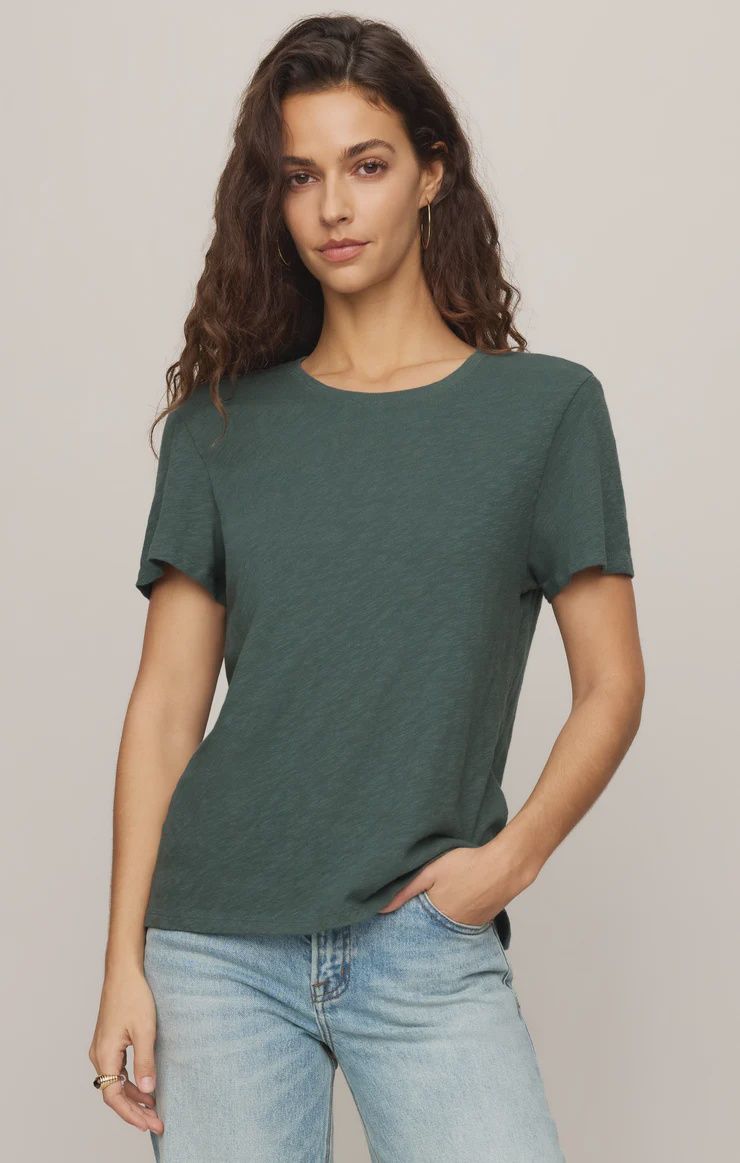 Z Supply/ Foundation slub tee/ emerald cove