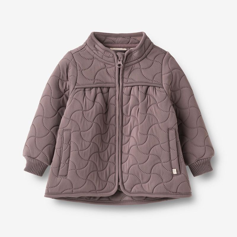 Wheat / Baby Thermo Jacket Thilde / Plum