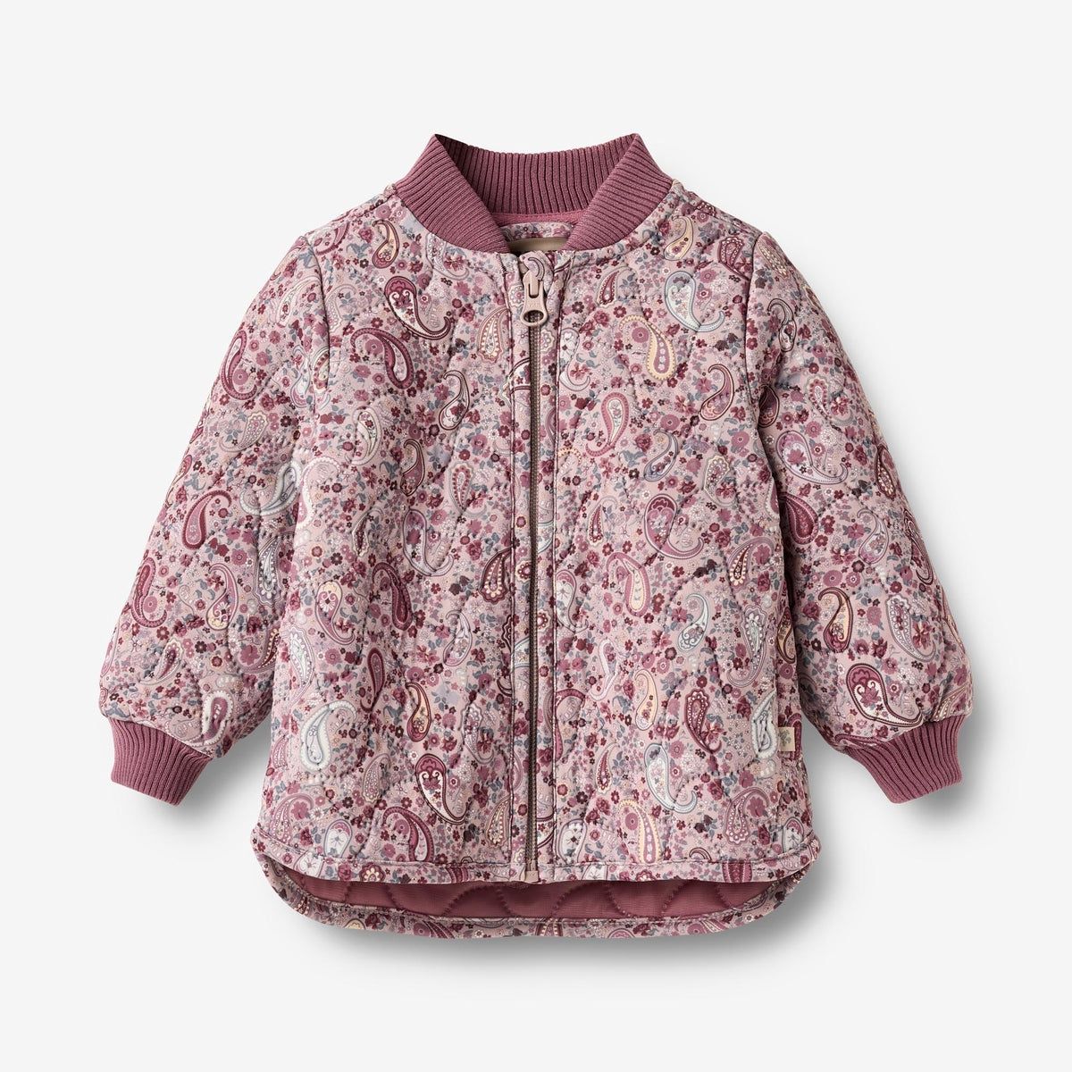 Wheat / Baby Thermo Jacket Loui / Dry Rose Paisley