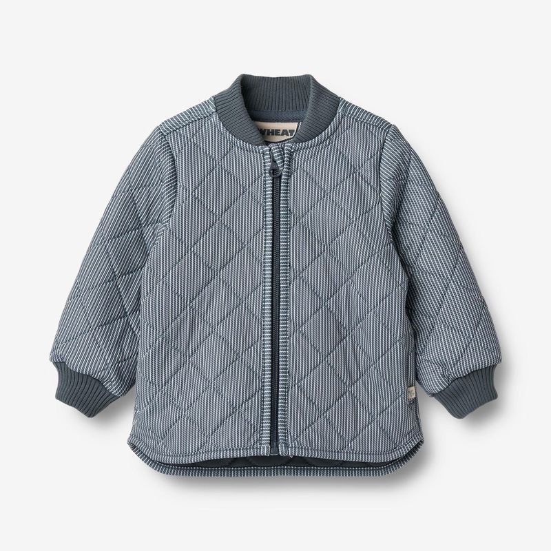 Wheat / Baby Thermo Jacket Loui / Ink Stripe
