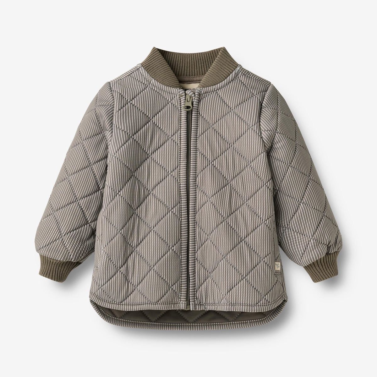 Wheat / Baby Thermo Jacket Loui / Brown Stripe