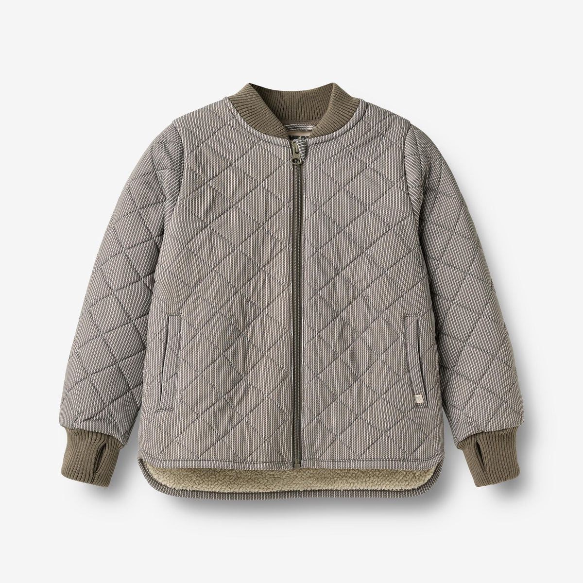 Wheat / Thermo Jacket Benni / Brown Stripe