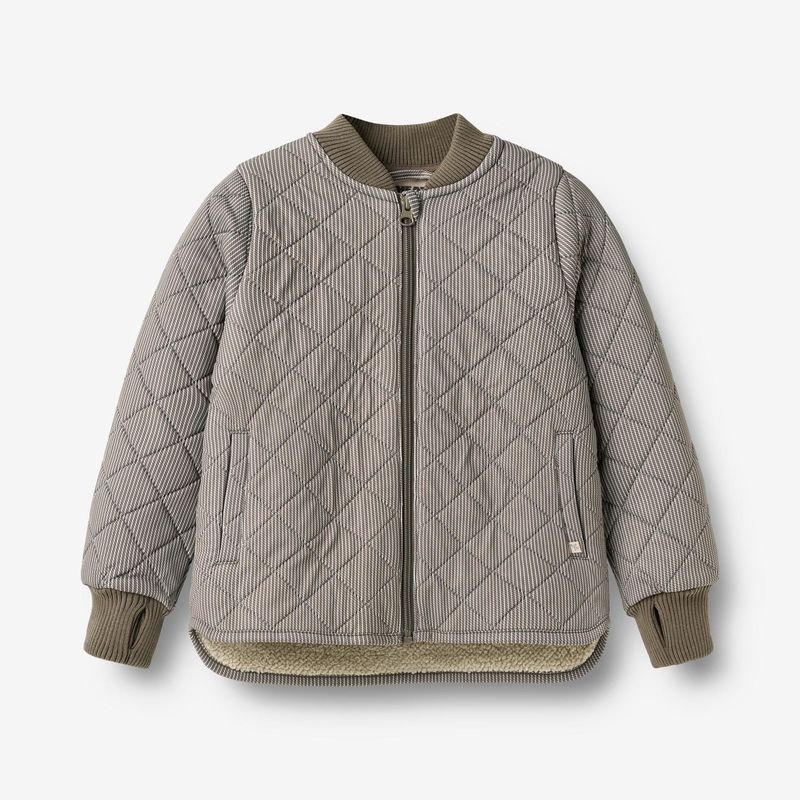 Wheat / Thermo Jacket Benni / Brown Stripe