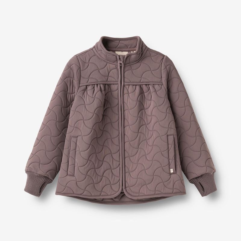 Wheat / Thermo Jacket Thilde / Plum