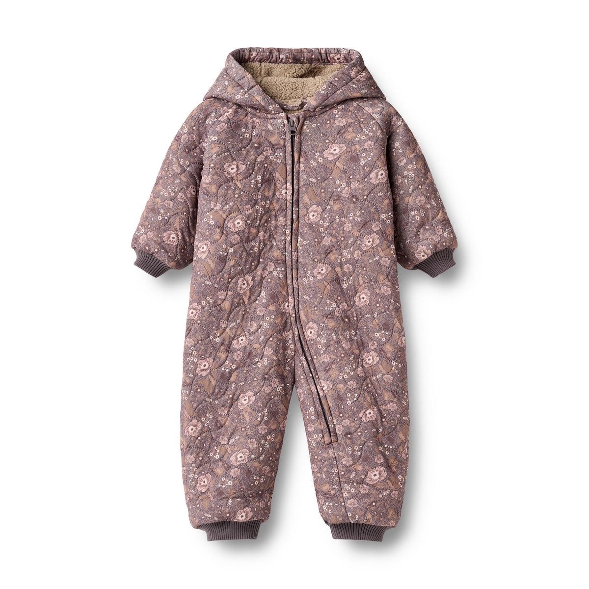 Wheat / Thermo Suit Krammo / Purple Stone Flowers