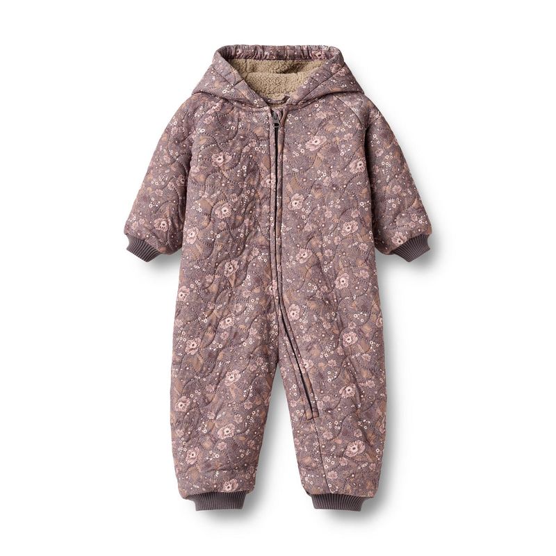 Wheat / Thermo Suit Krammo / Purple Stone Flowers