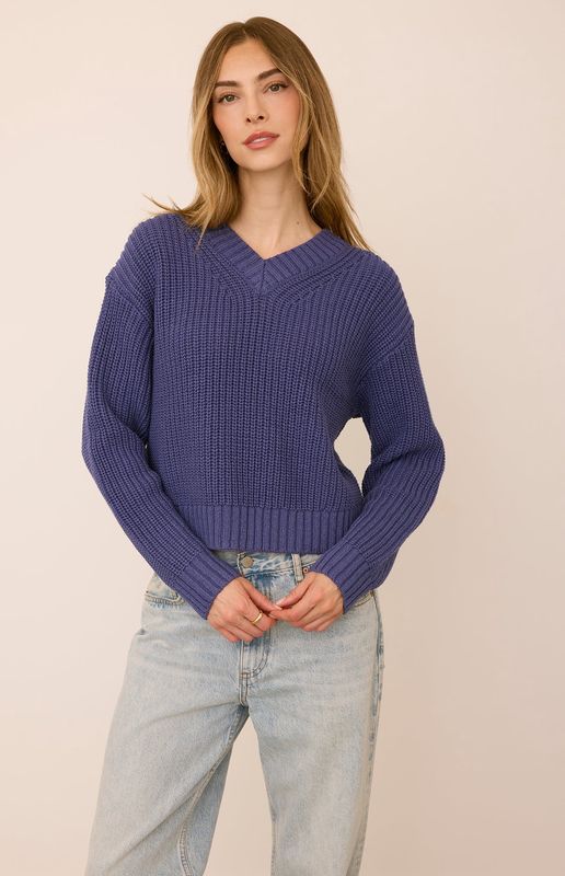 Gentle Fawn / Jocelyn Pullover / Iris