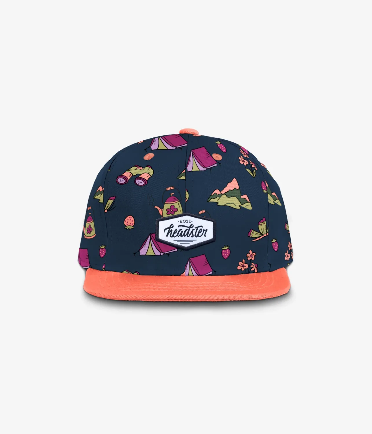 Headster/Snapback Hat/Midnight Meadow/True Indigo