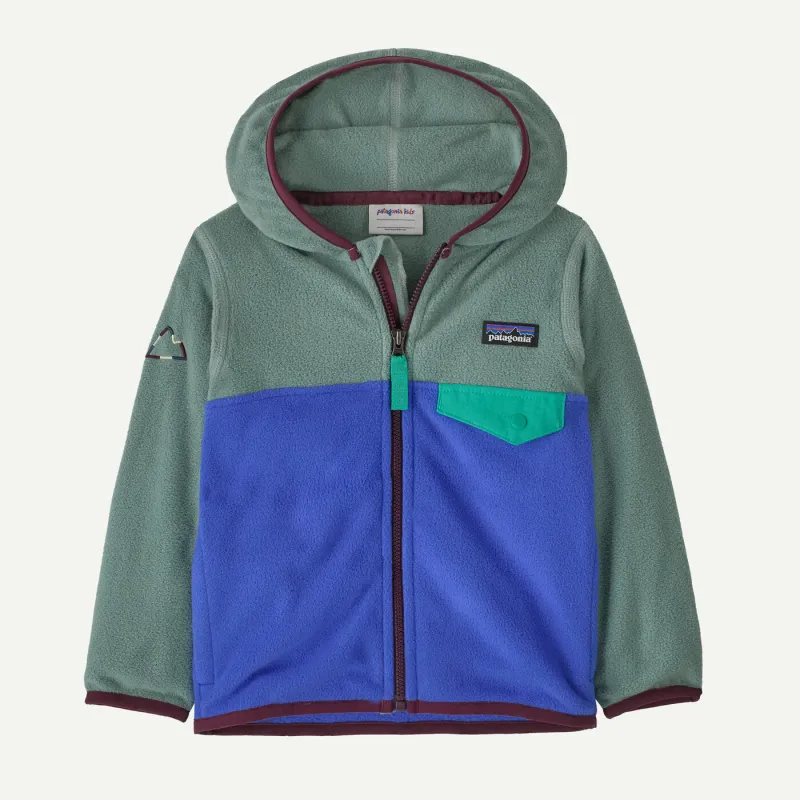 Baby Micro D® Snap-T® Fleece Jacket / Fitz Roy Massif: Eddy Blue