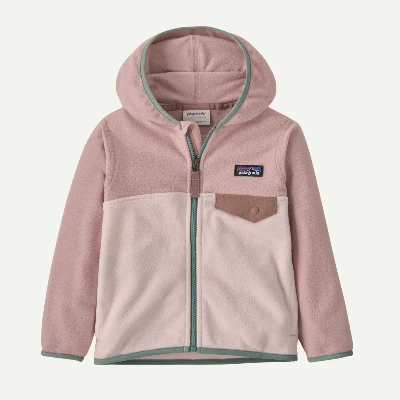 Baby Micro D® Snap-T® Fleece Jacket / Pink Frost