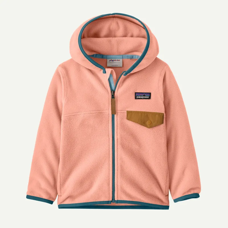 Baby Micro D® Snap-T® Fleece Jacket / Sunlit Pink