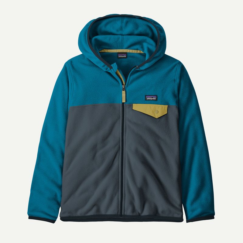 Kids' Micro D® Snap-T® Fleece Jacket / Summit Blue