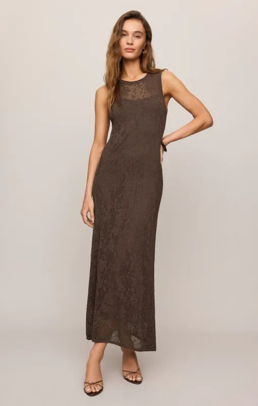 Z Supply/Claremont midi Dress/Cocoa Latte
