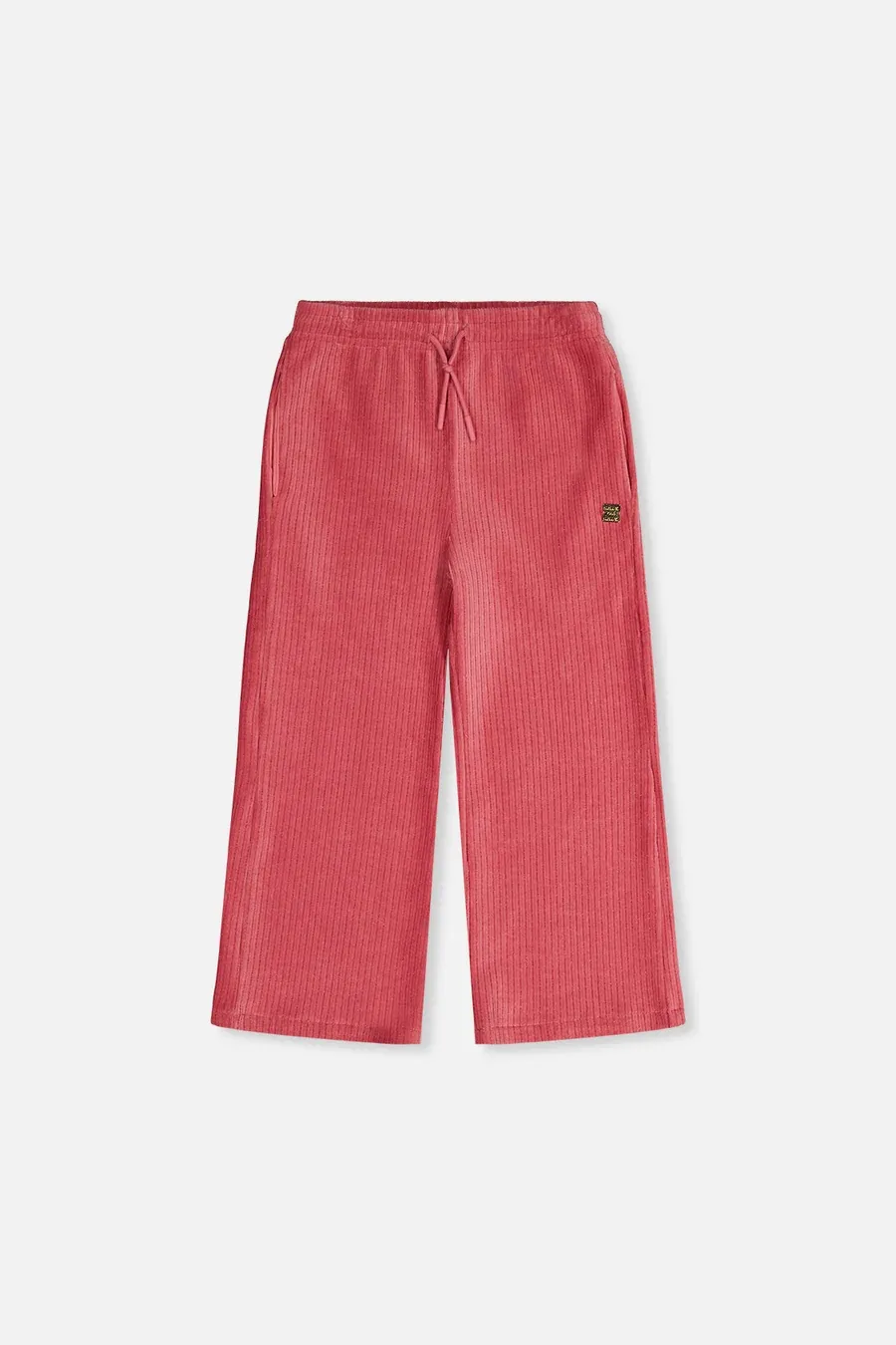 Deux Par Deux/Girls Velour Flare Pants/Rose Wine