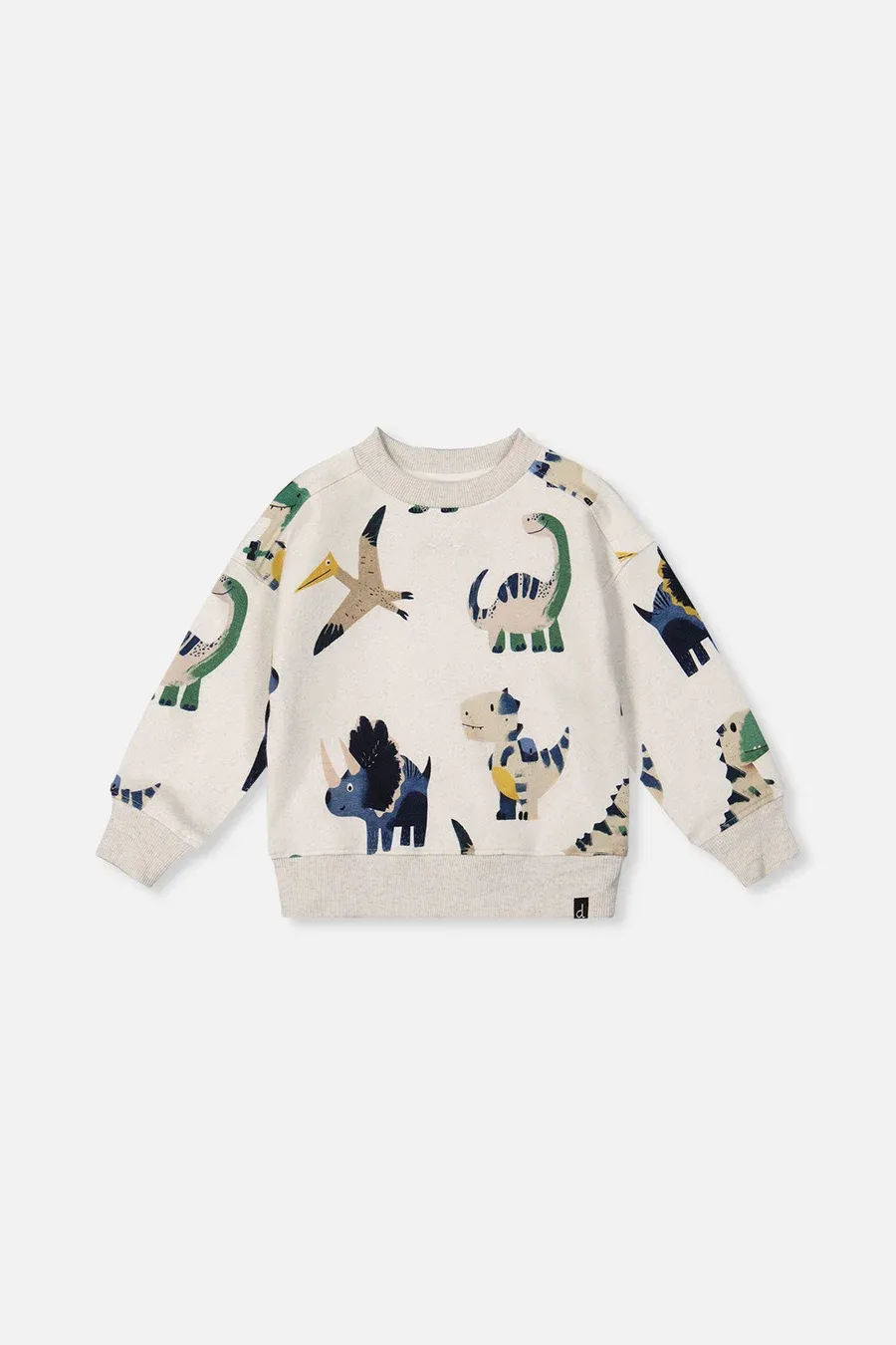 Deux Par Deux/Boys Printed Fleece Sweatshirt/Various Dinos
