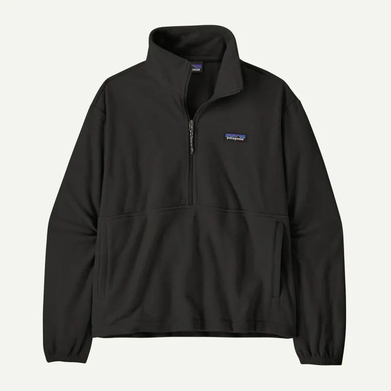 Women's Micro D® 1/2-Zip Fleece Pullover / Black