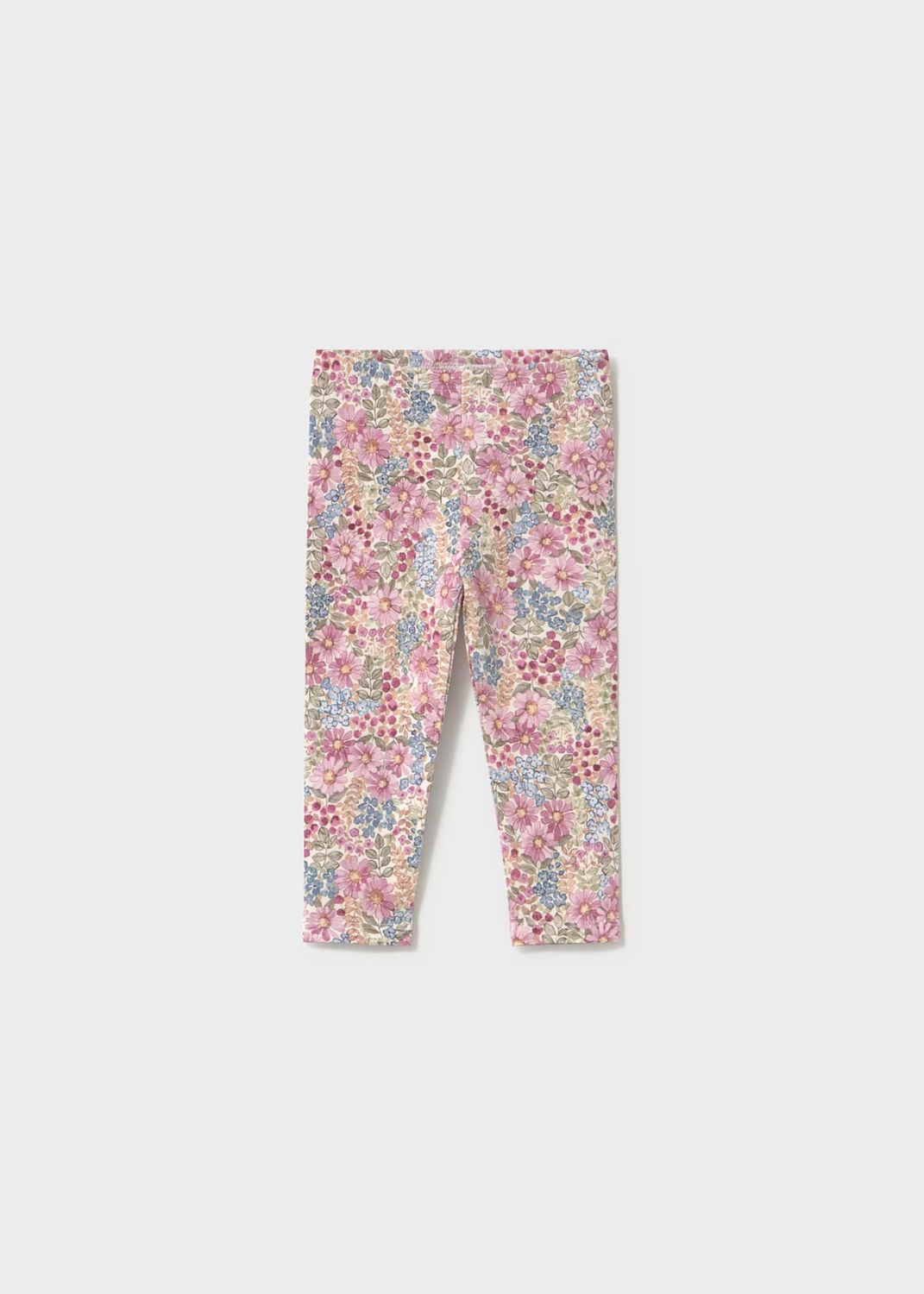 Mayoral / 2778 Infant Floral Print Leggings / Mallow