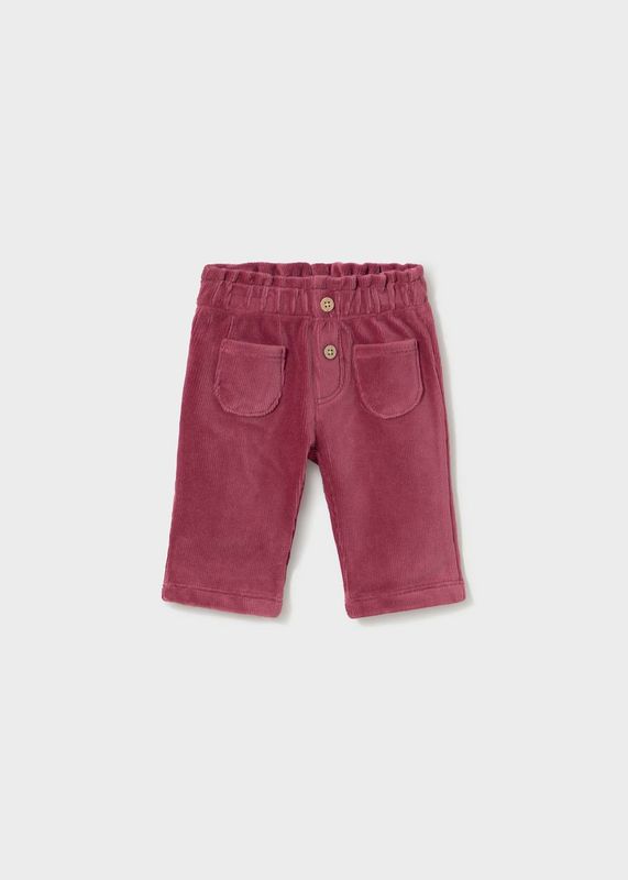 Mayoral / 2509 Newborn Corduroy Pants / Plum