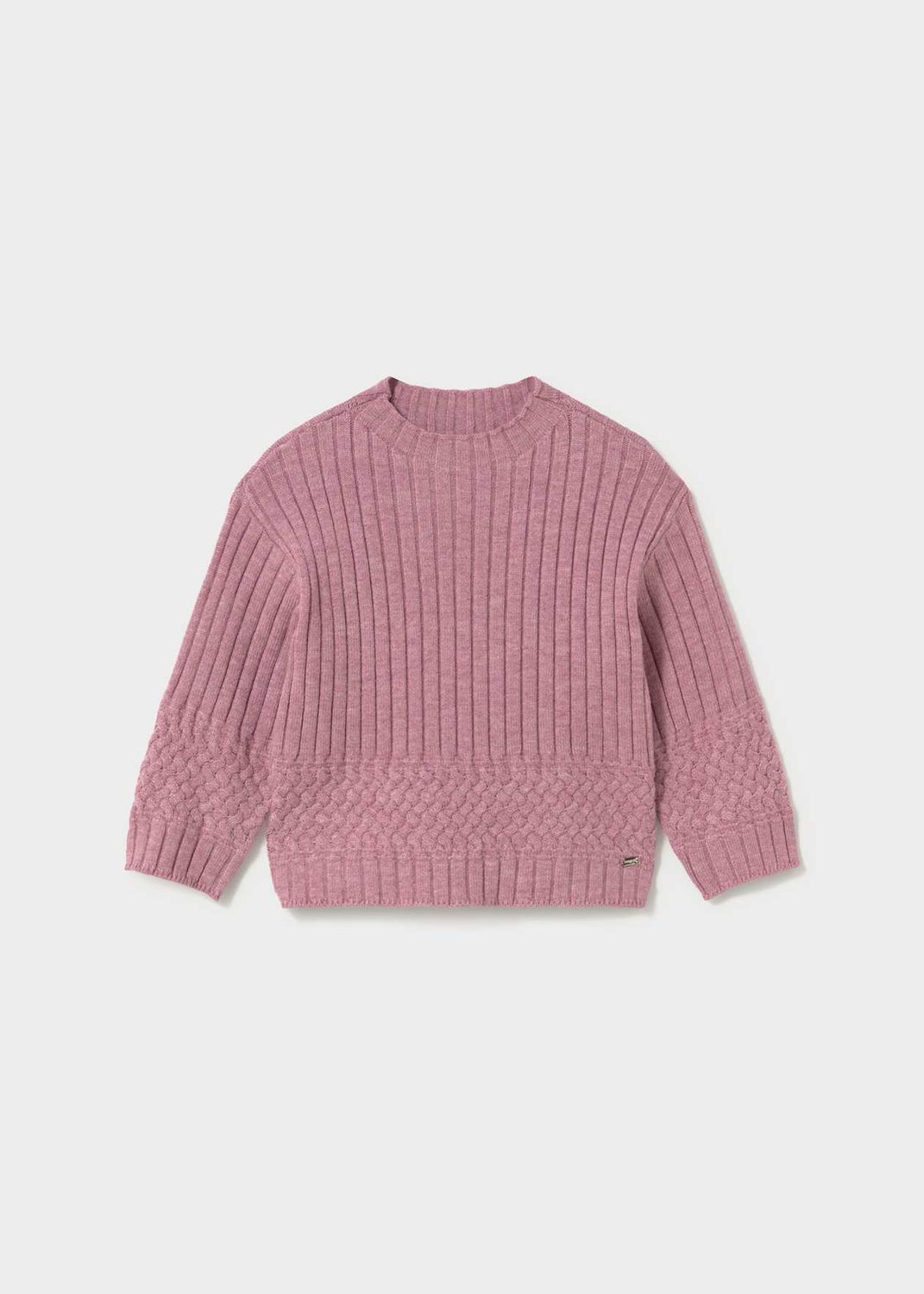Mayoral / 2382 Infant Knit Sweater / Violet