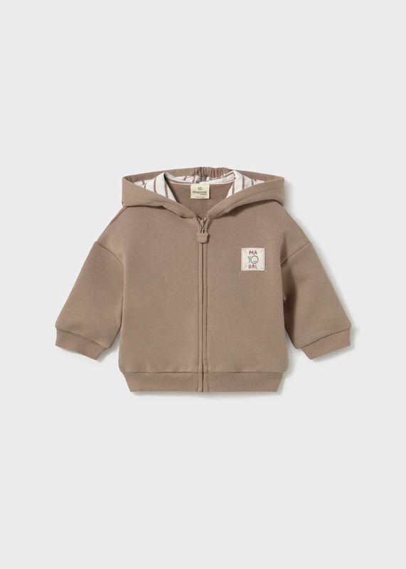 Mayoral / 2402 Infant Zip-Up Hoodie / Opal