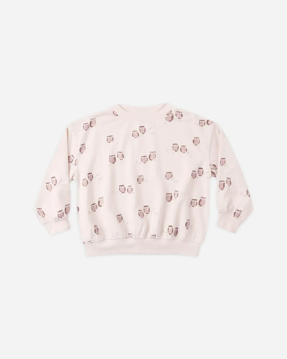 Rylee+Cru/Relaxed Sweatshirt Owls/