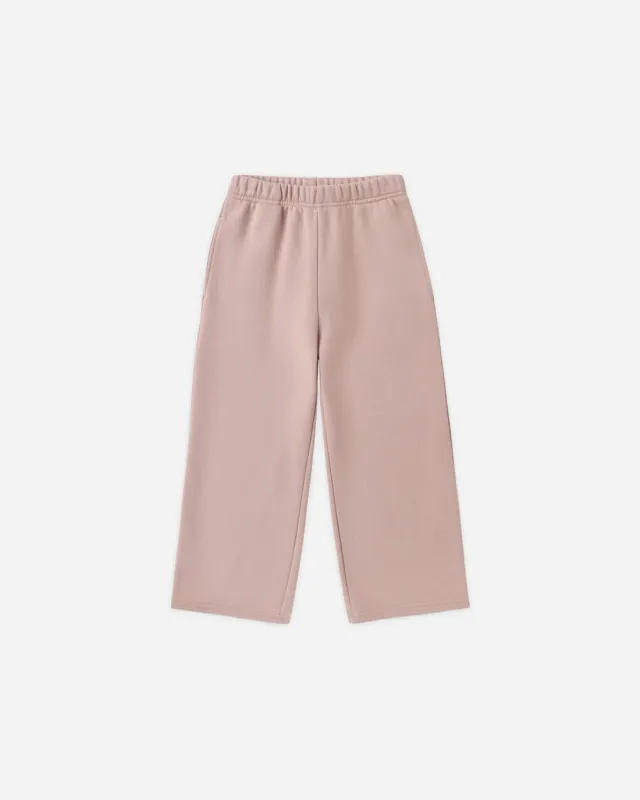 Rylee + Cru / Girls Sweatpant / Rosewood