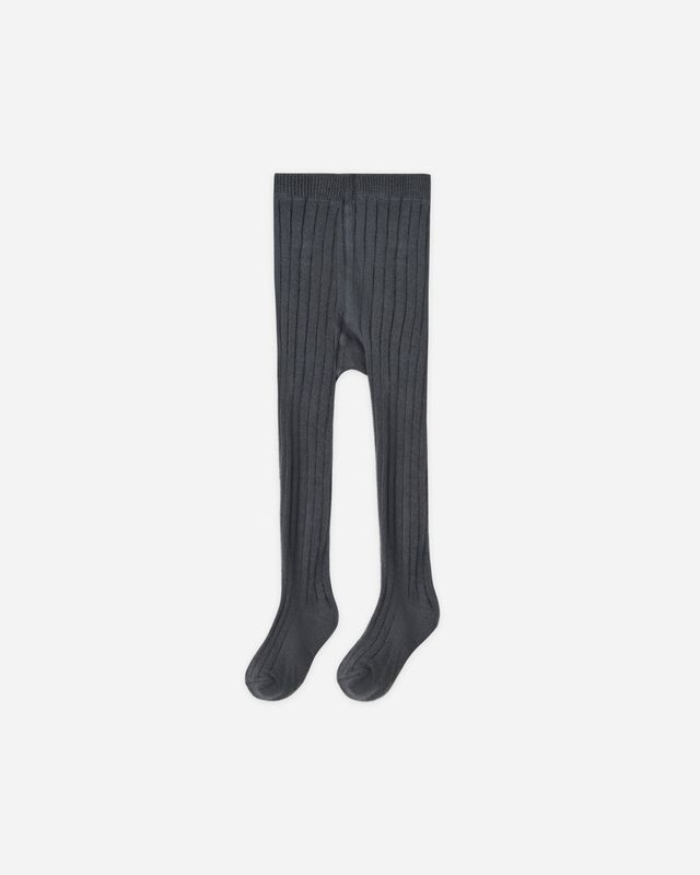 Rylee + Cru / Girls Ribbed Tights / Midnight