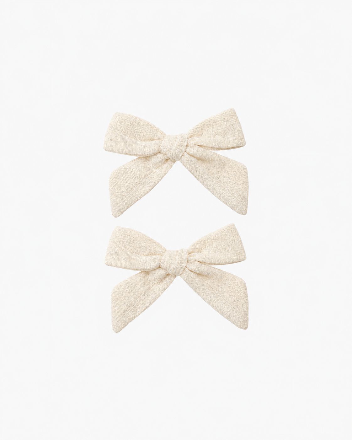 Rylee + Cru / Set of 2 Bows / Natural