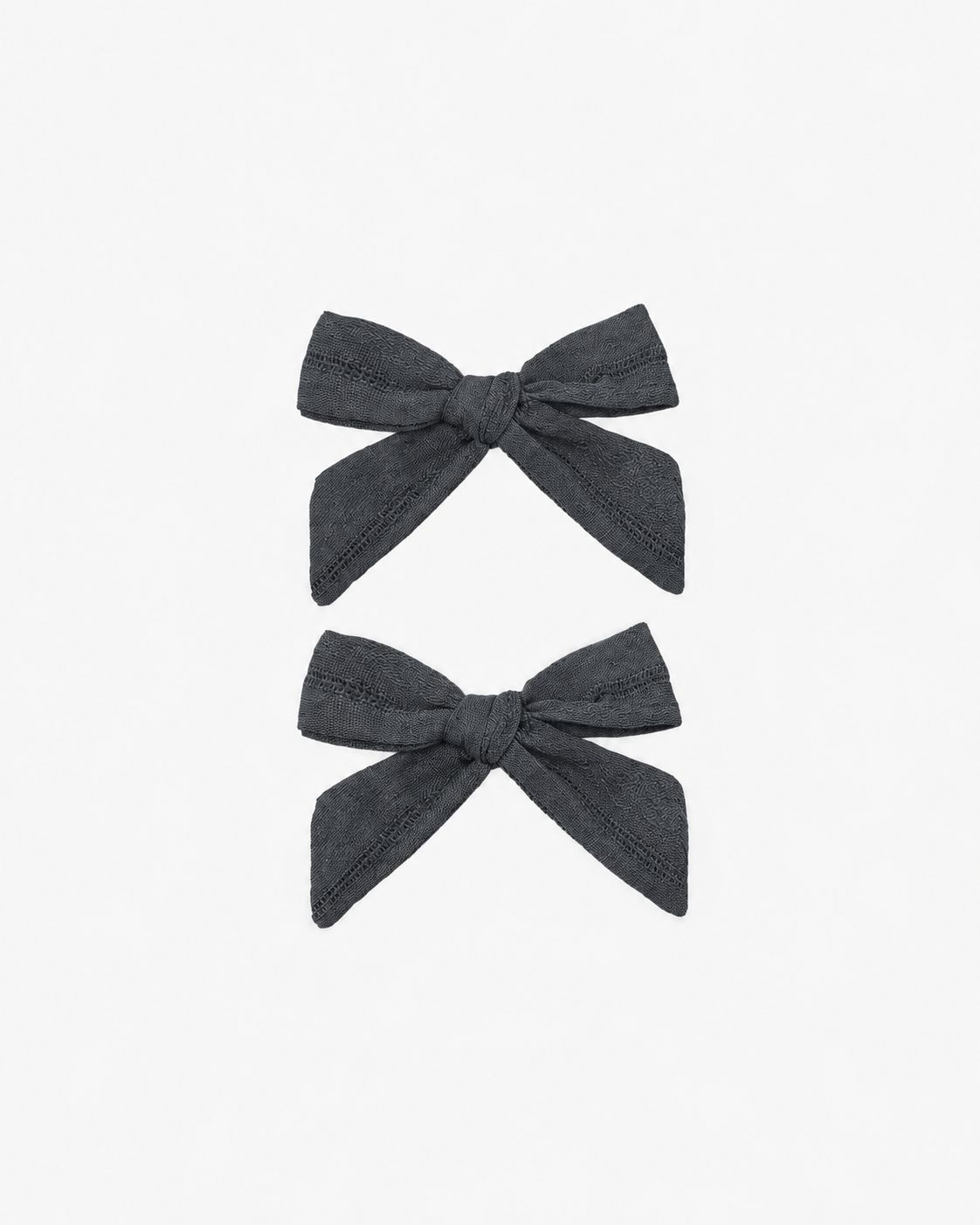 Rylee + Cru / Set of 2 Bows / Midnight