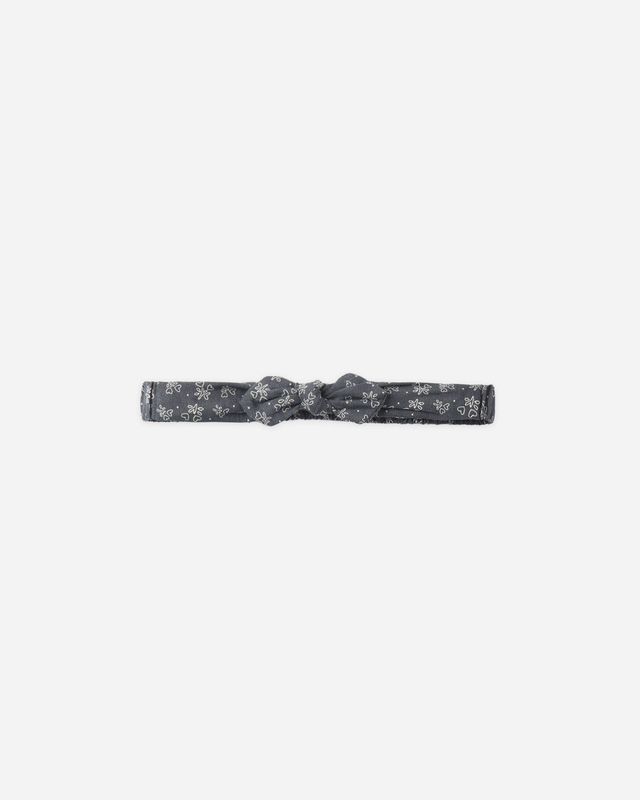 Rylee + Cru / Baby Bow Headband / Heart Ditsy