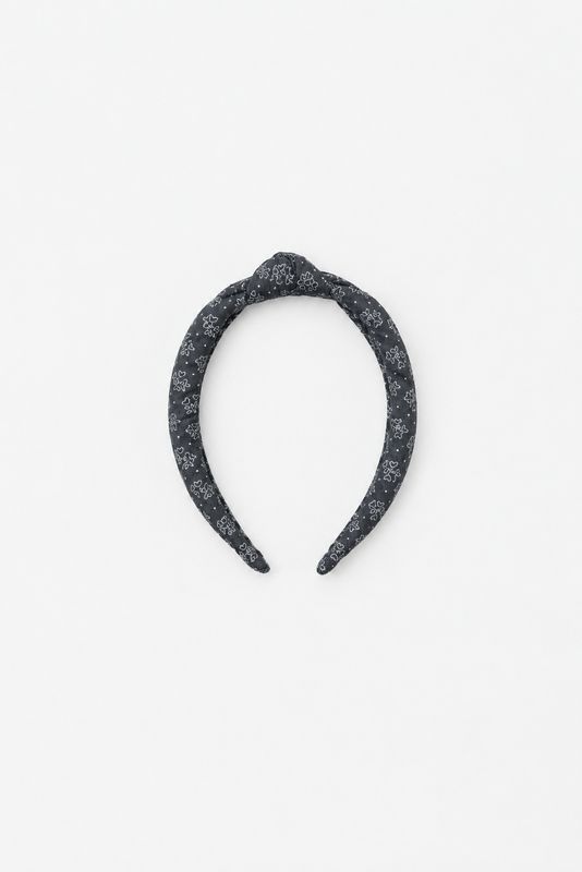 Rylee + Cru / Knotted Headband / Heart Ditsy